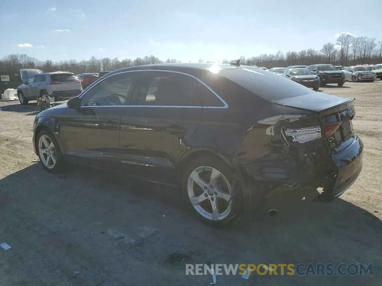 2 Photograph of a damaged car WAUBEGFF4KA116777 AUDI A3 2019
