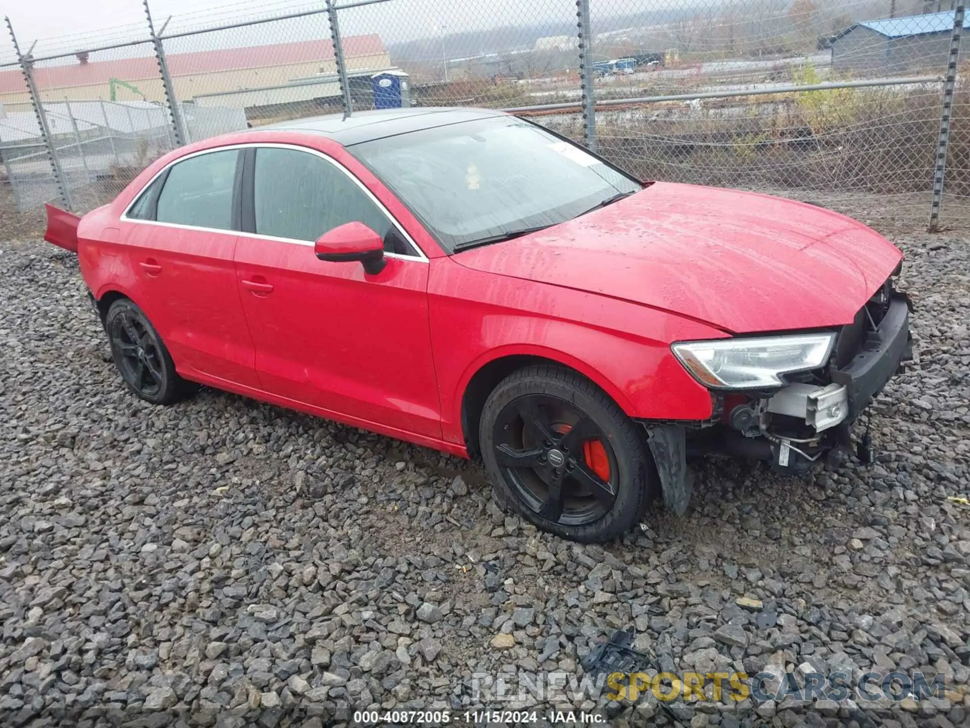 1 Photograph of a damaged car WAUBEGFF4KA122305 AUDI A3 2019