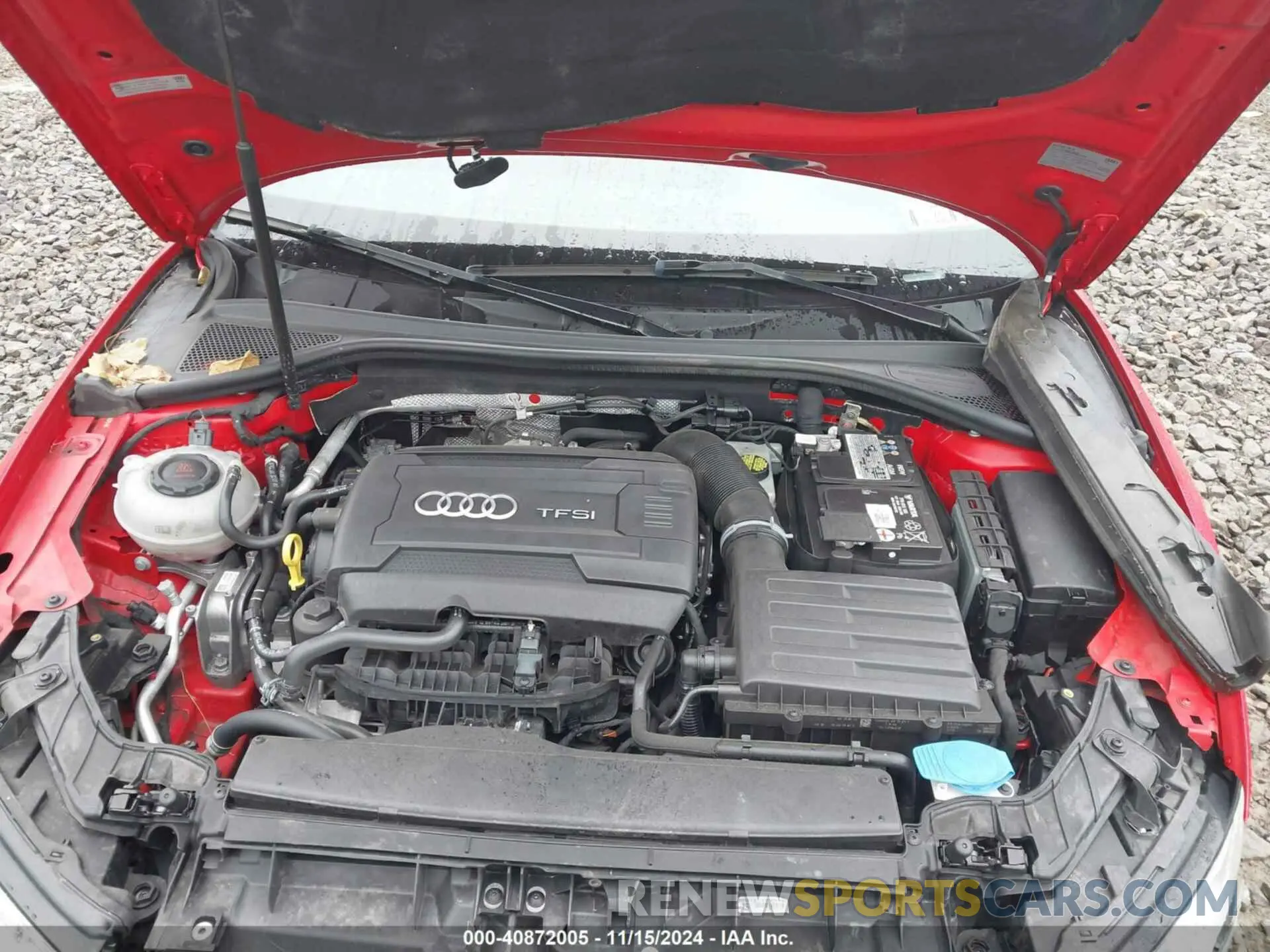 10 Photograph of a damaged car WAUBEGFF4KA122305 AUDI A3 2019