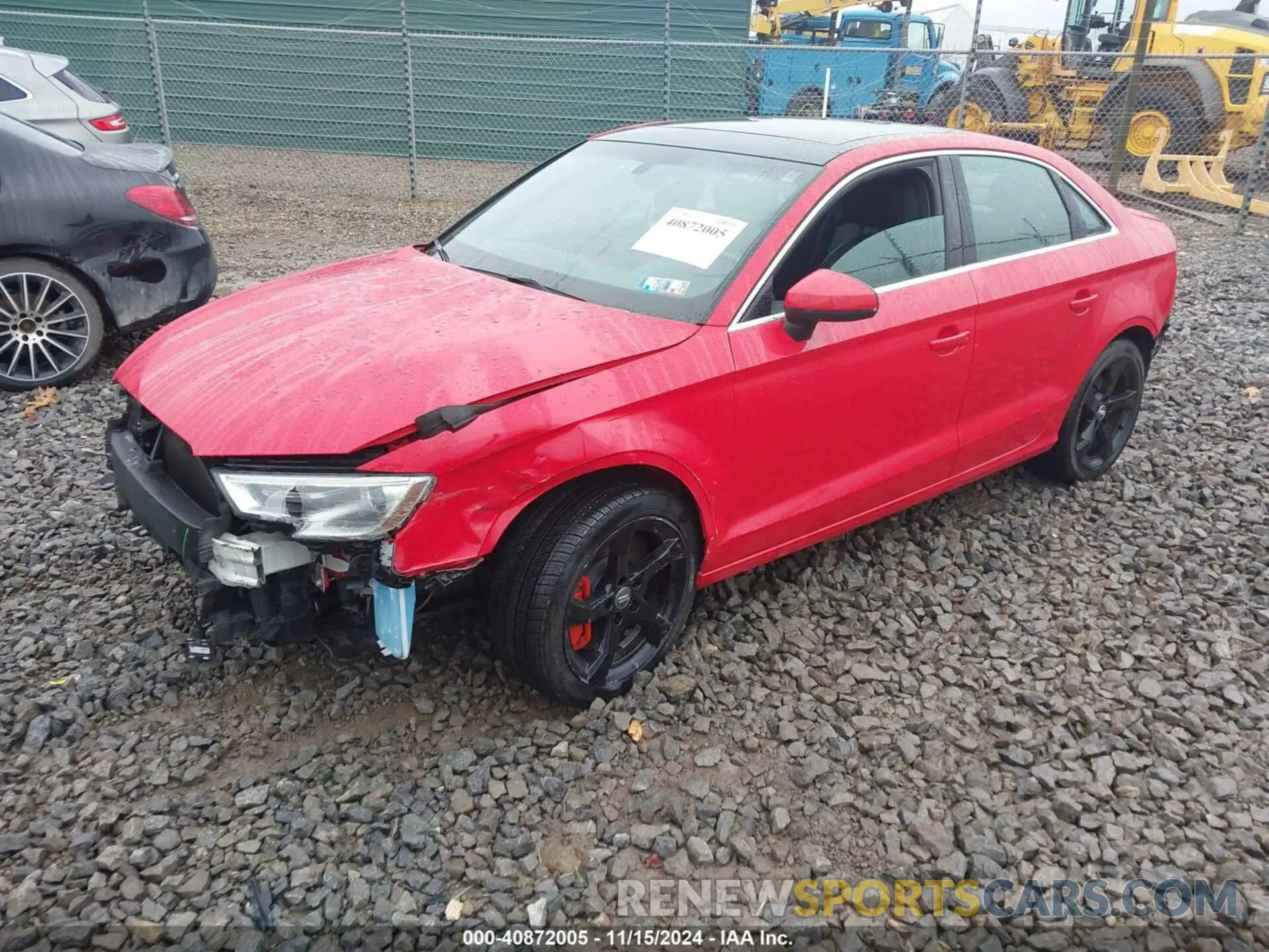 2 Photograph of a damaged car WAUBEGFF4KA122305 AUDI A3 2019