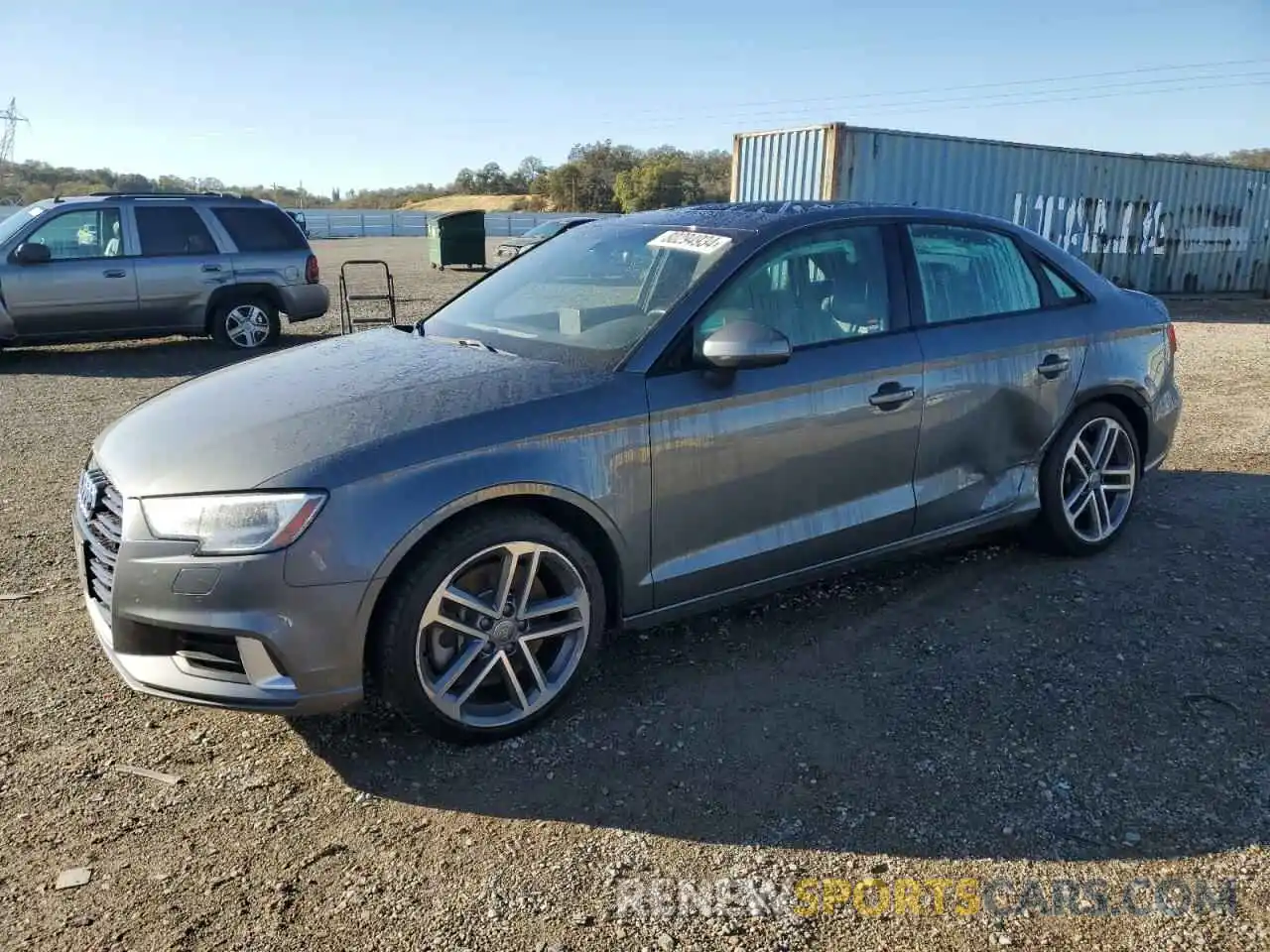 1 Photograph of a damaged car WAUBEGFF5K1018079 AUDI A3 2019