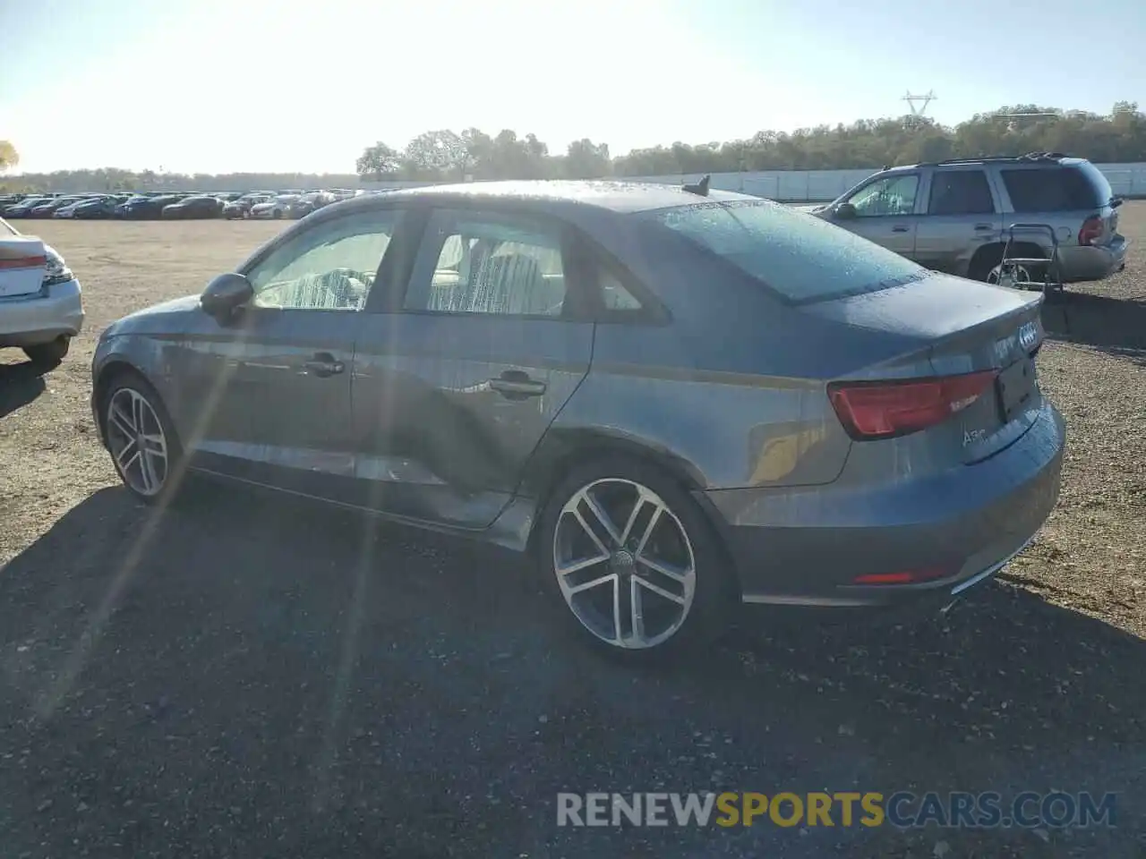 2 Photograph of a damaged car WAUBEGFF5K1018079 AUDI A3 2019