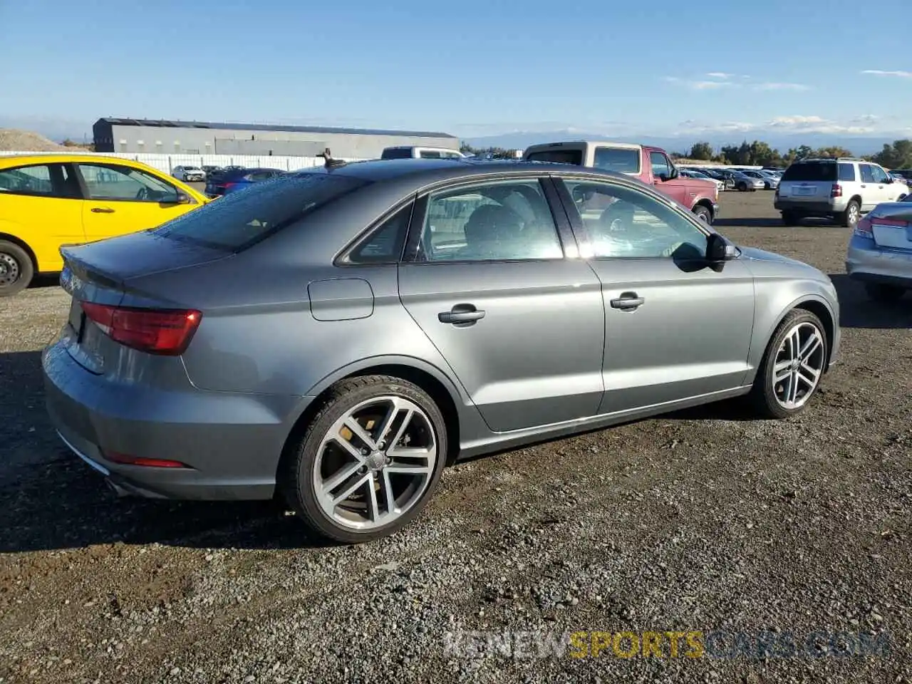 3 Photograph of a damaged car WAUBEGFF5K1018079 AUDI A3 2019