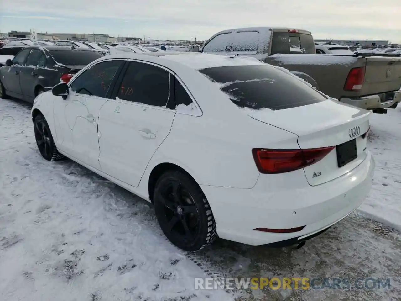 3 Photograph of a damaged car WAUBEGFF5KA082302 AUDI A3 2019