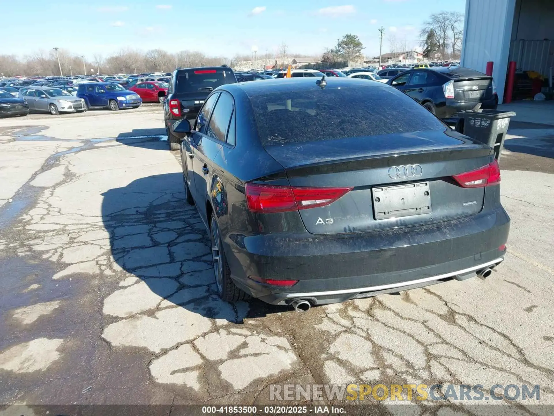 3 Photograph of a damaged car WAUBEGFF6K1017930 AUDI A3 2019