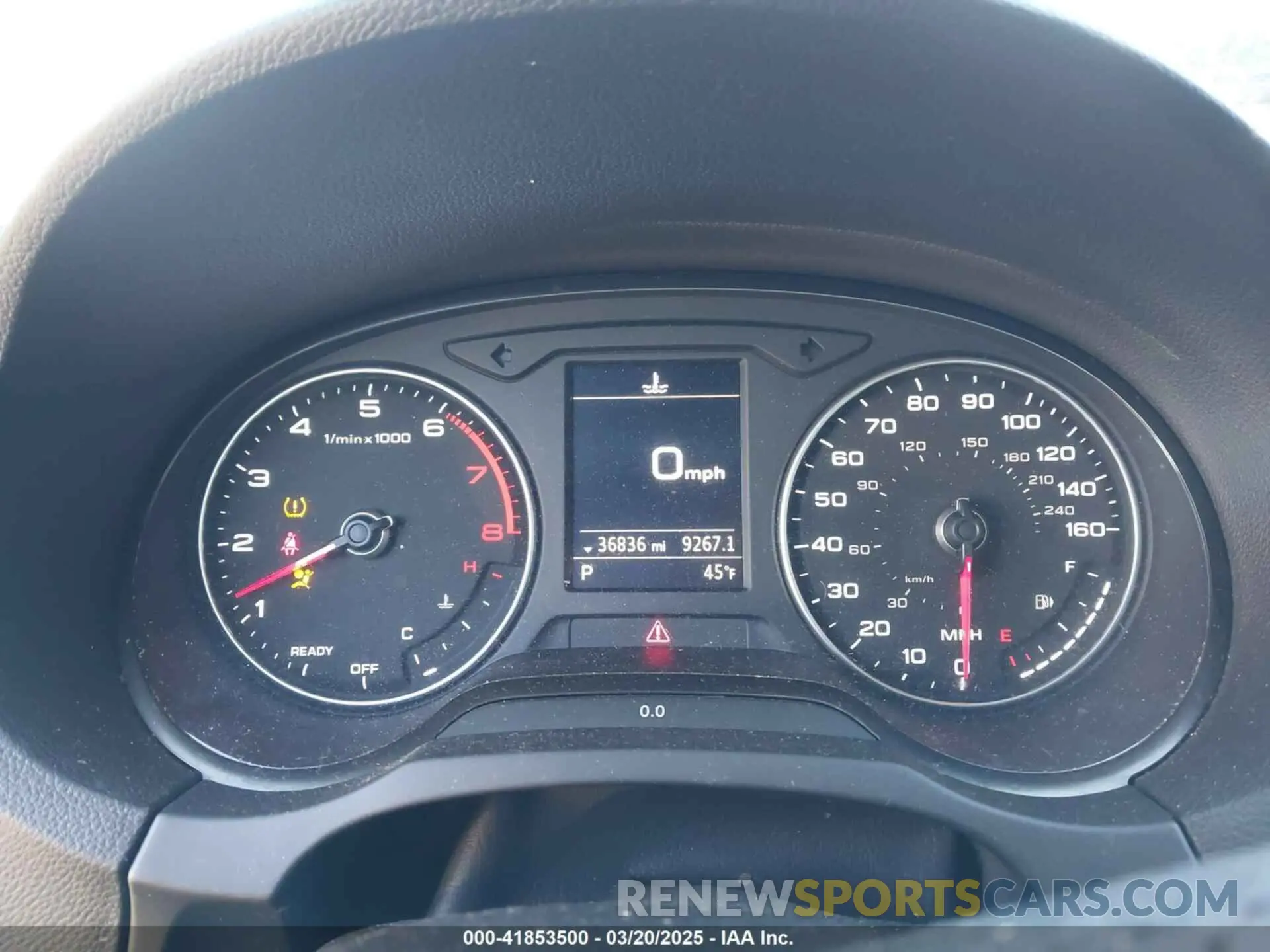 7 Photograph of a damaged car WAUBEGFF6K1017930 AUDI A3 2019