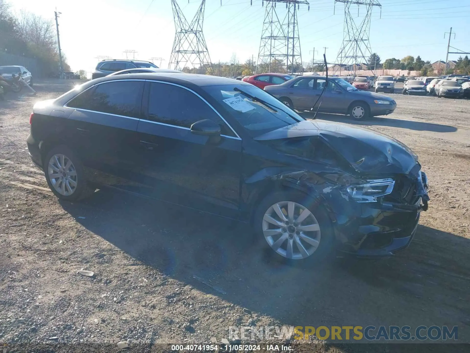 1 Photograph of a damaged car WAUBEGFF6KA080901 AUDI A3 2019