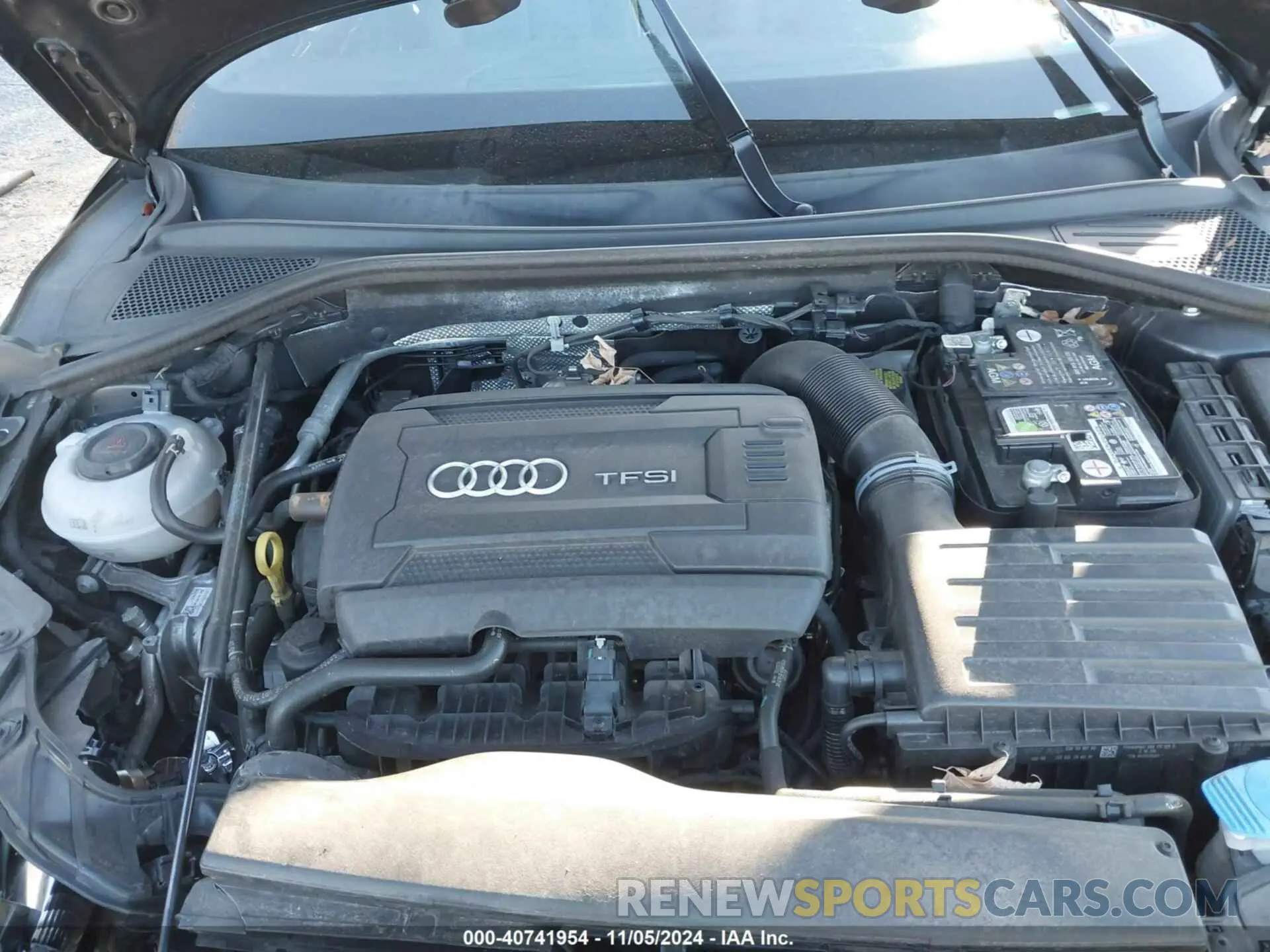 10 Photograph of a damaged car WAUBEGFF6KA080901 AUDI A3 2019