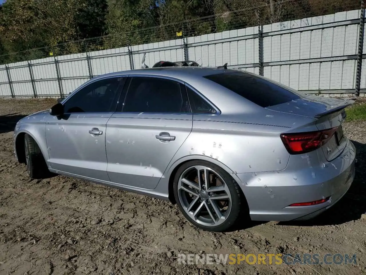 2 Photograph of a damaged car WAUBEGFF7KA089221 AUDI A3 2019