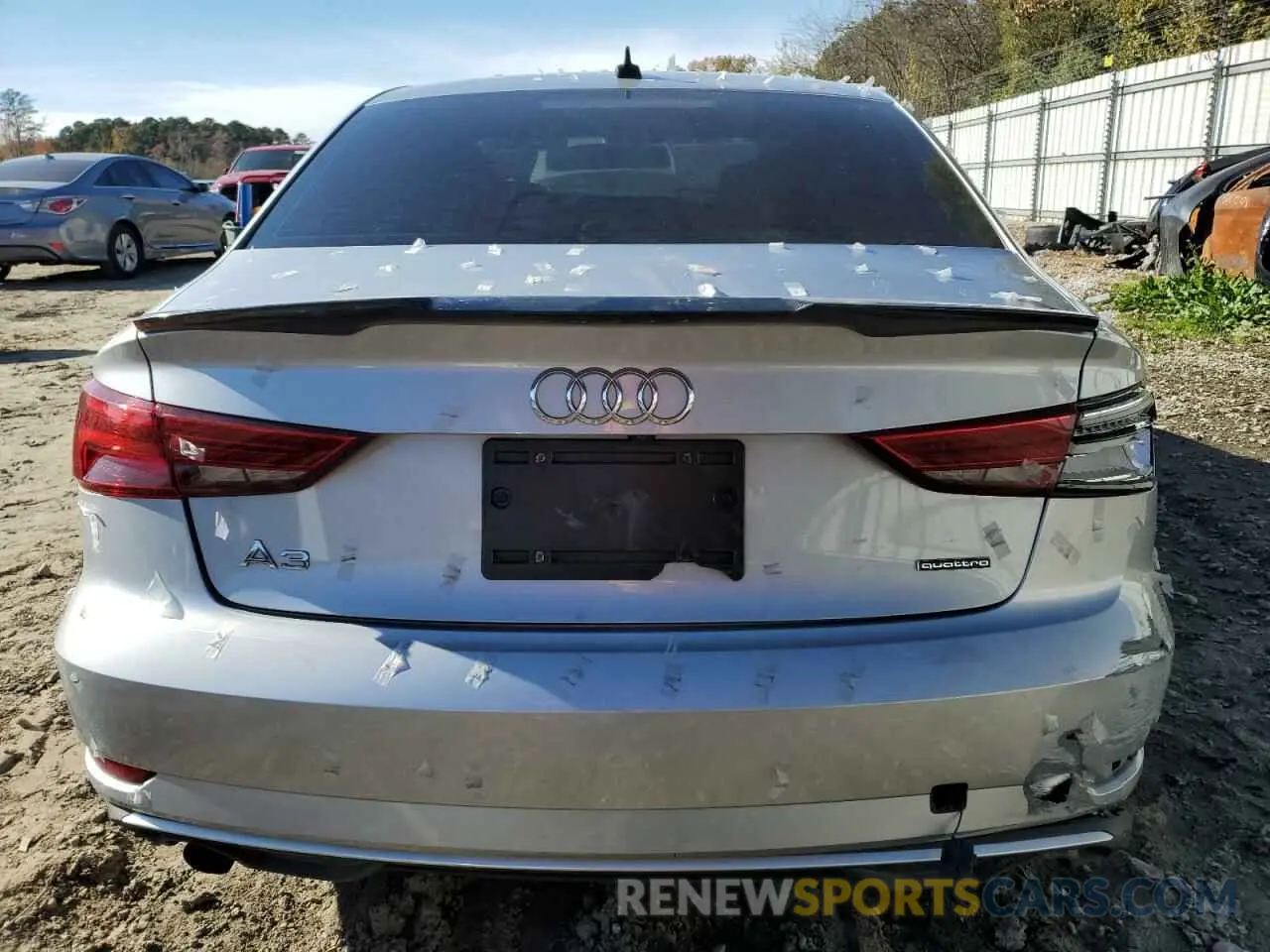 6 Photograph of a damaged car WAUBEGFF7KA089221 AUDI A3 2019