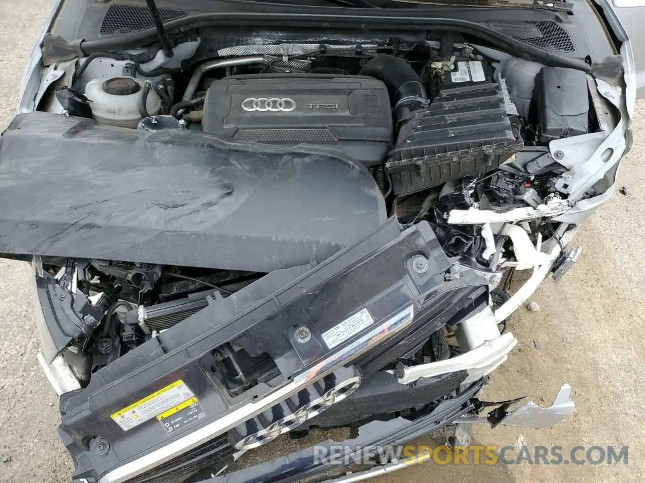 11 Photograph of a damaged car WAUBEGFF8K1018061 AUDI A3 2019