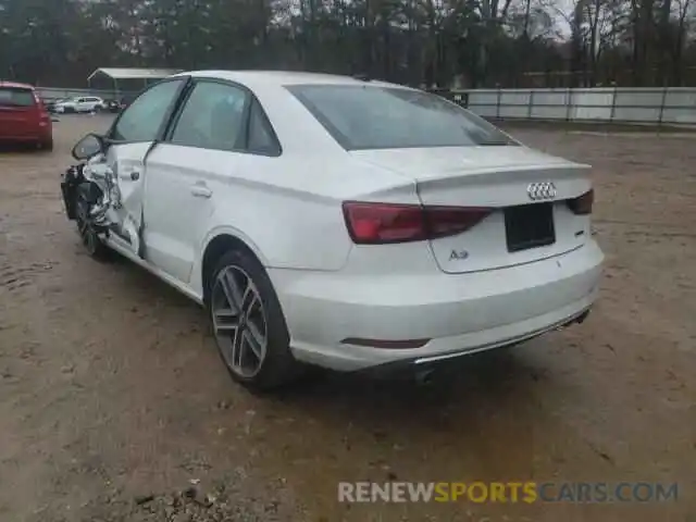 3 Photograph of a damaged car WAUBEGFFXKA078519 AUDI A3 2019