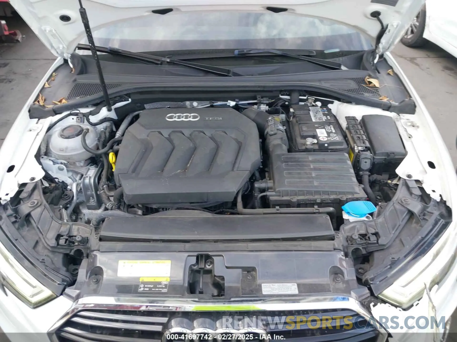 10 Photograph of a damaged car WAUGUGFF1KA087909 AUDI A3 2019