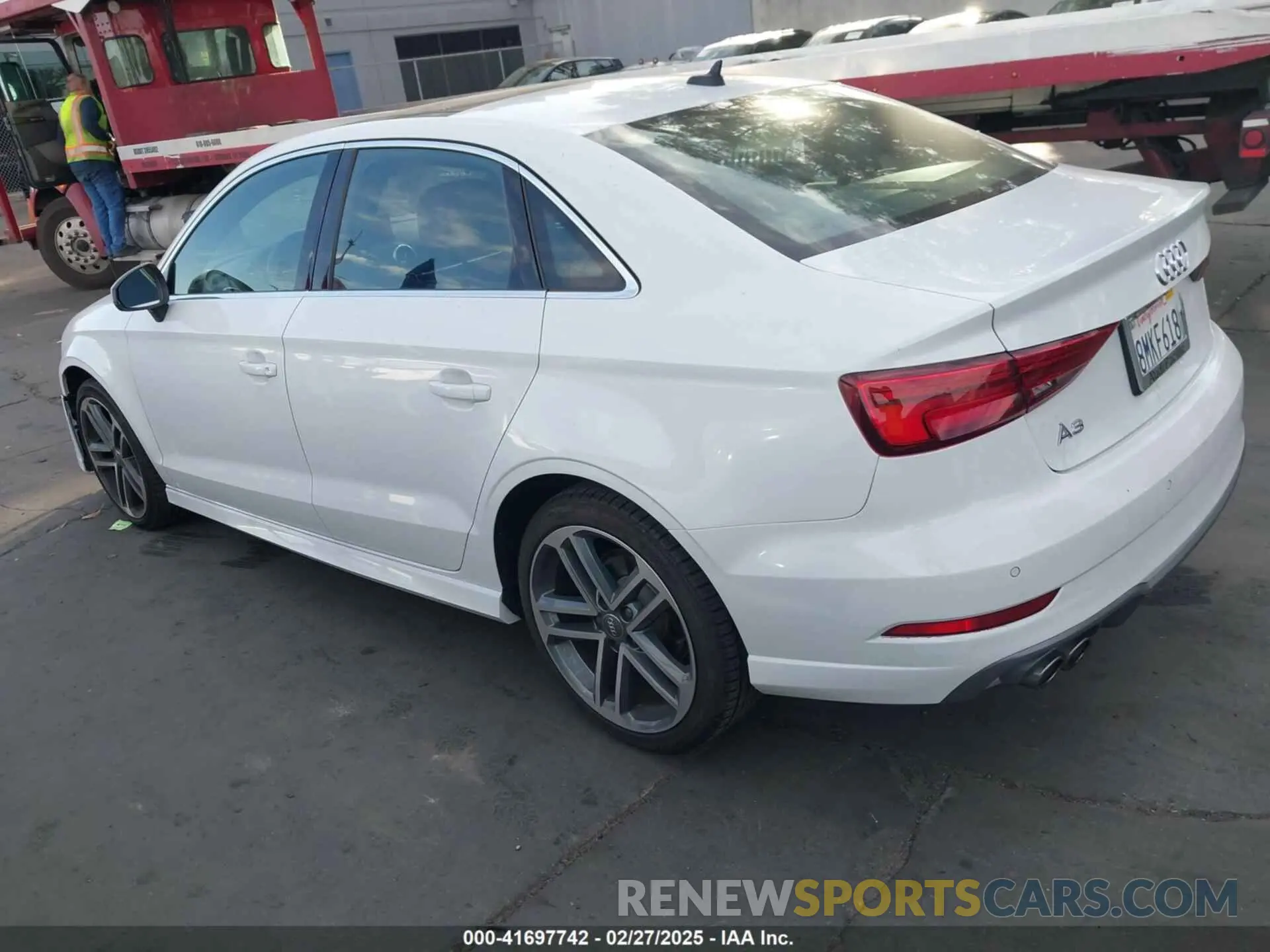 3 Photograph of a damaged car WAUGUGFF1KA087909 AUDI A3 2019