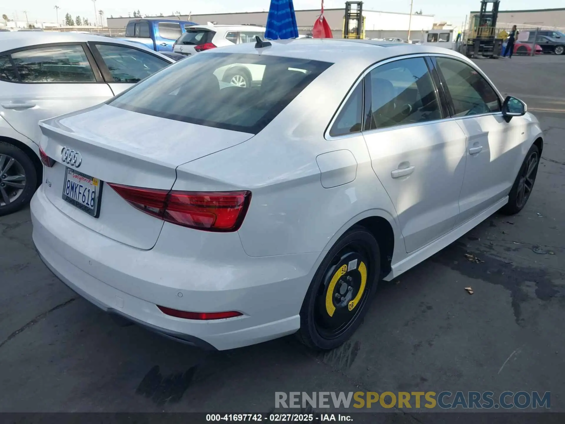 4 Photograph of a damaged car WAUGUGFF1KA087909 AUDI A3 2019