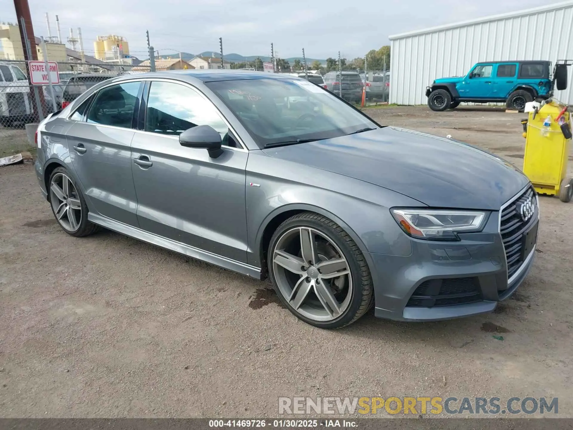 1 Photograph of a damaged car WAUGUGFF4KA083871 AUDI A3 2019