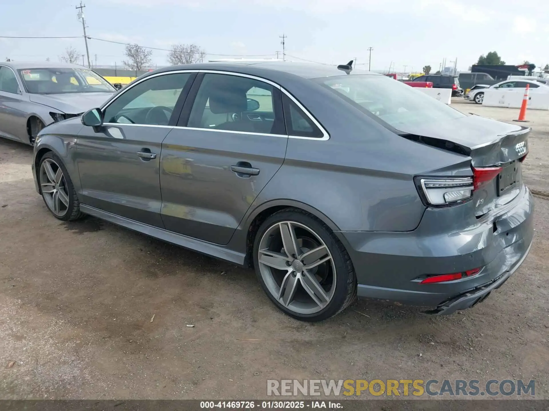 3 Photograph of a damaged car WAUGUGFF4KA083871 AUDI A3 2019