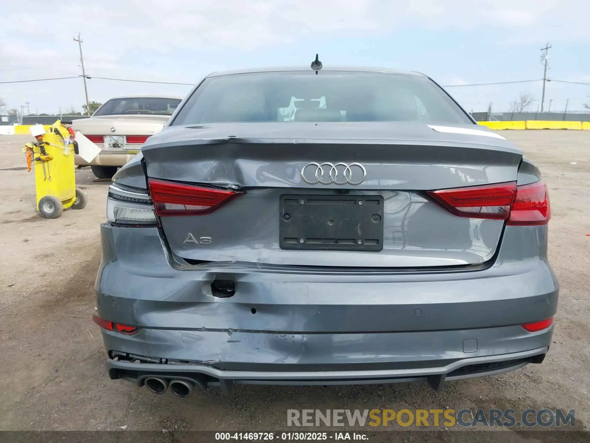 6 Photograph of a damaged car WAUGUGFF4KA083871 AUDI A3 2019