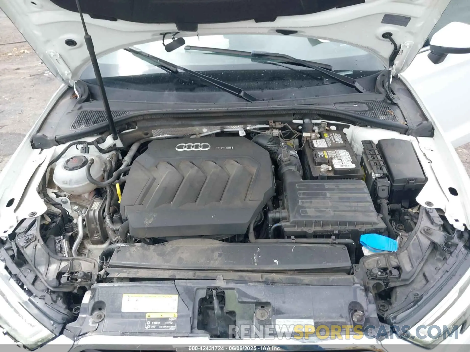 10 Photograph of a damaged car WAUGUGFF4KA093705 AUDI A3 2019