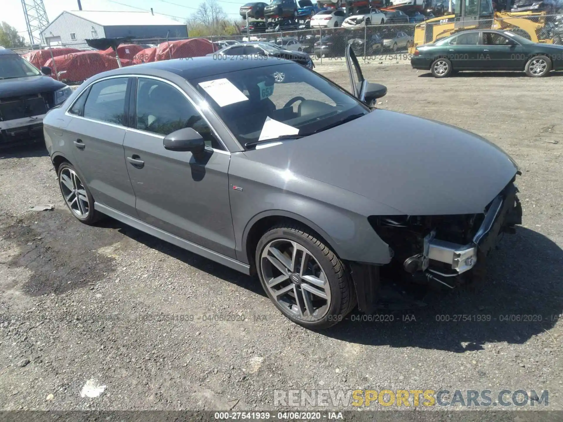 1 Photograph of a damaged car WAUJEGFF1K1018656 AUDI A3 2019