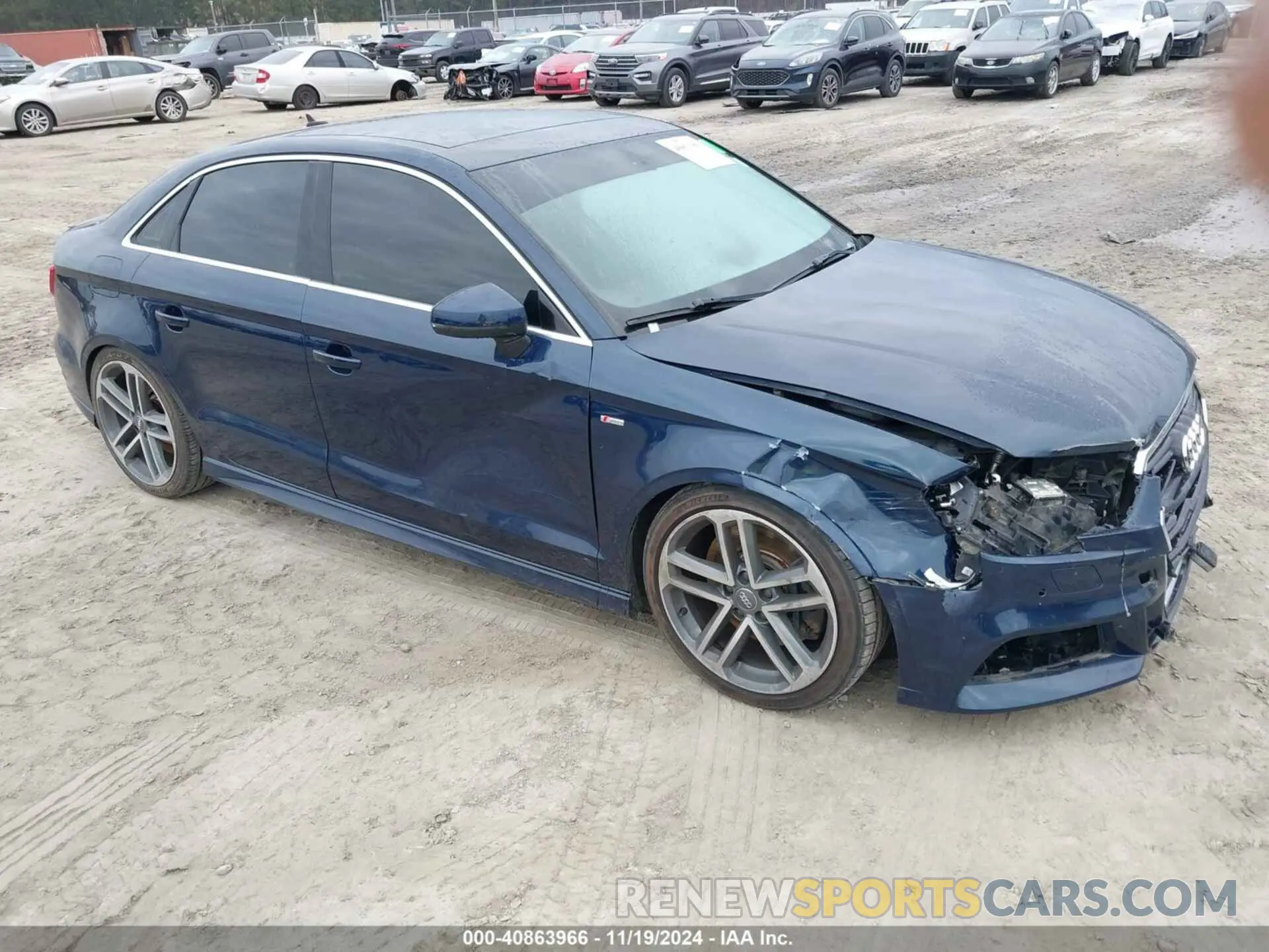1 Photograph of a damaged car WAUJEGFF4K1016934 AUDI A3 2019