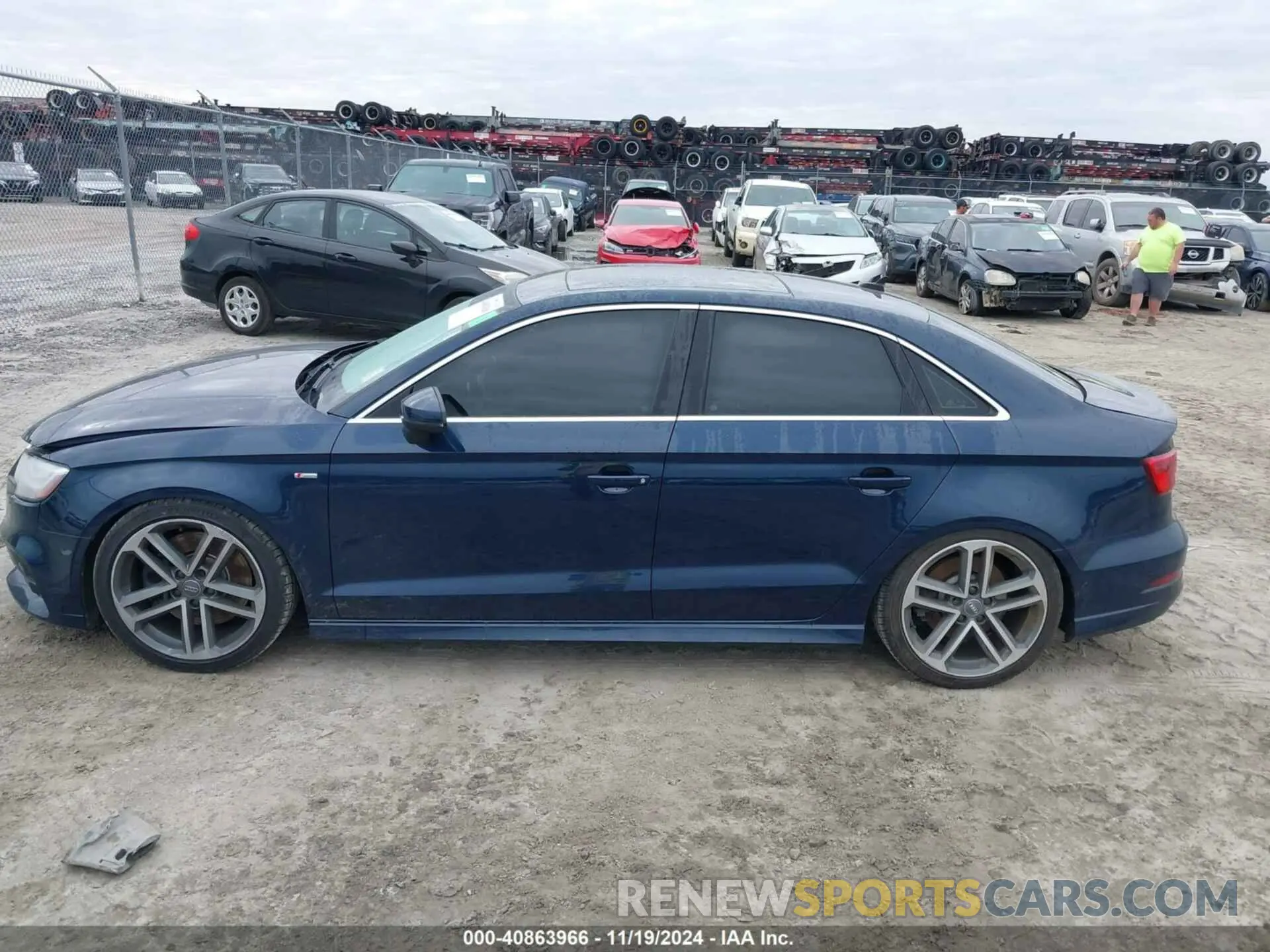 14 Photograph of a damaged car WAUJEGFF4K1016934 AUDI A3 2019