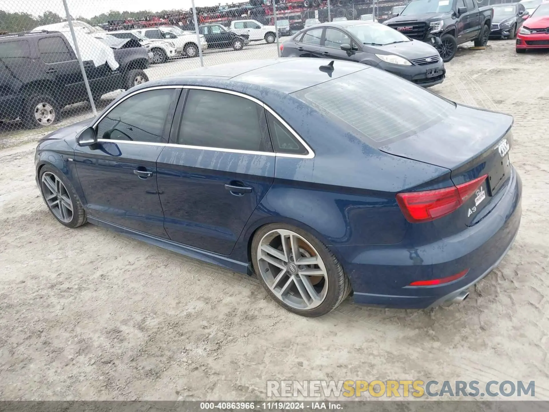 3 Photograph of a damaged car WAUJEGFF4K1016934 AUDI A3 2019