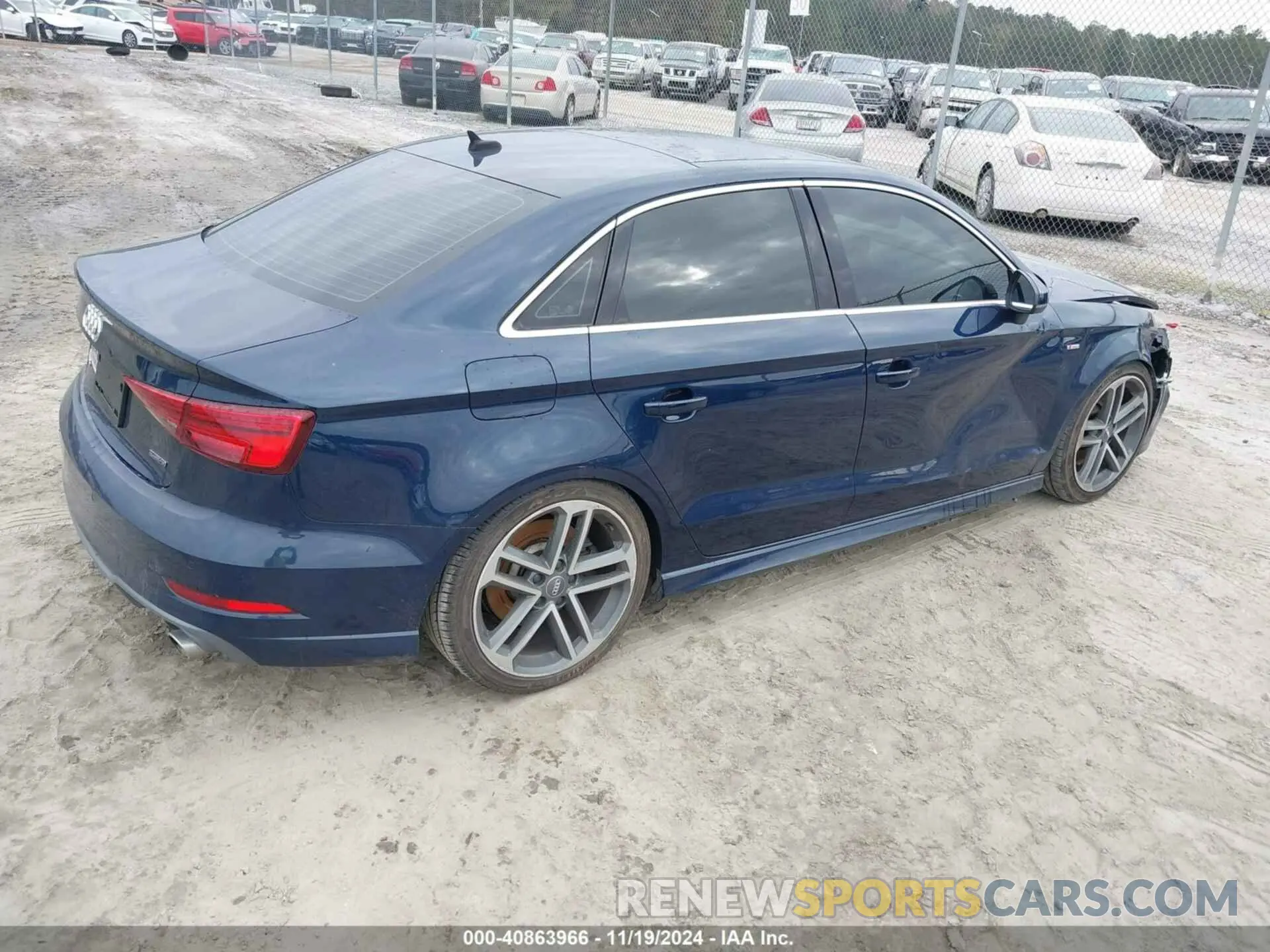 4 Photograph of a damaged car WAUJEGFF4K1016934 AUDI A3 2019
