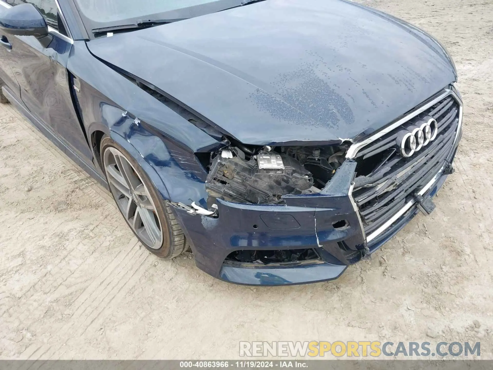 6 Photograph of a damaged car WAUJEGFF4K1016934 AUDI A3 2019