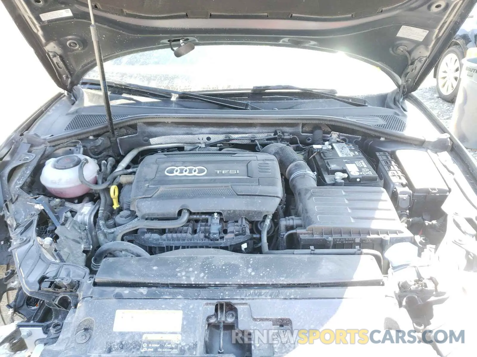 7 Photograph of a damaged car WAUJEGFF4K1025830 AUDI A3 2019
