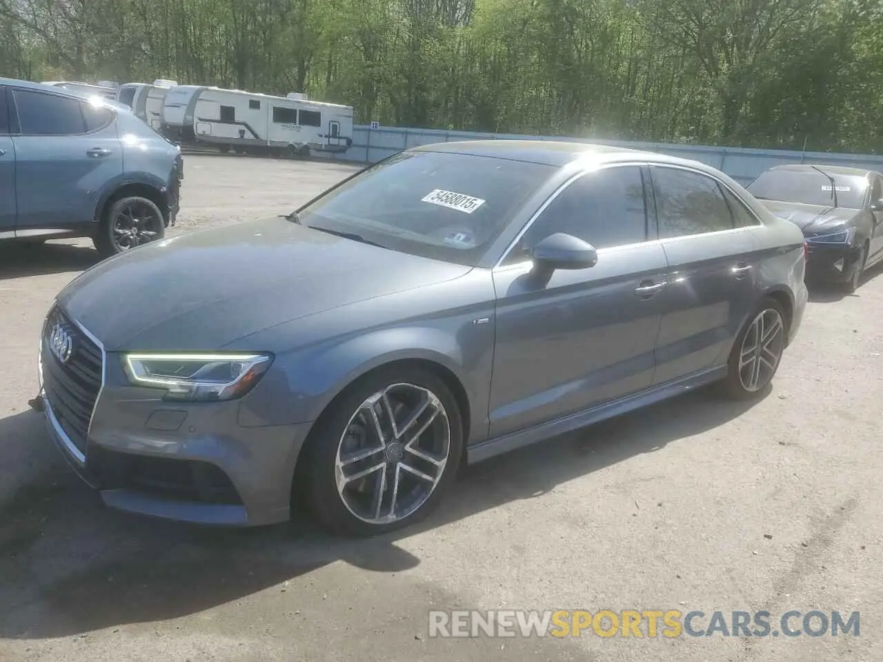 1 Photograph of a damaged car WAUJEGFF5K1017719 AUDI A3 2019