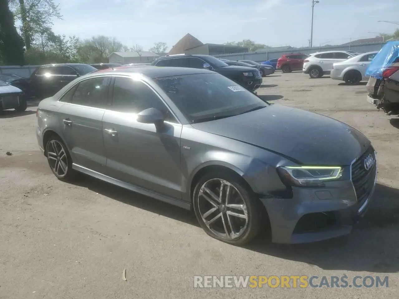 4 Photograph of a damaged car WAUJEGFF5K1017719 AUDI A3 2019