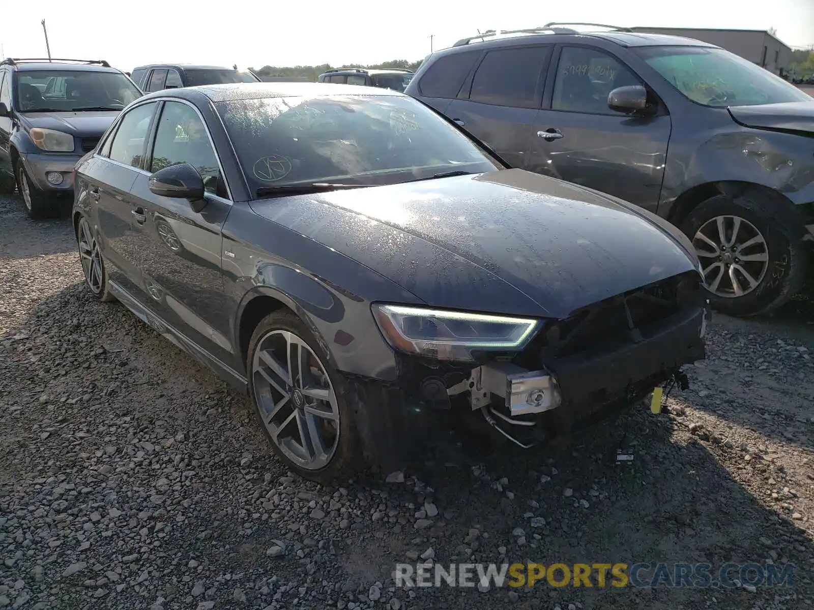 1 Photograph of a damaged car WAUJEGFF6K1016448 AUDI A3 2019