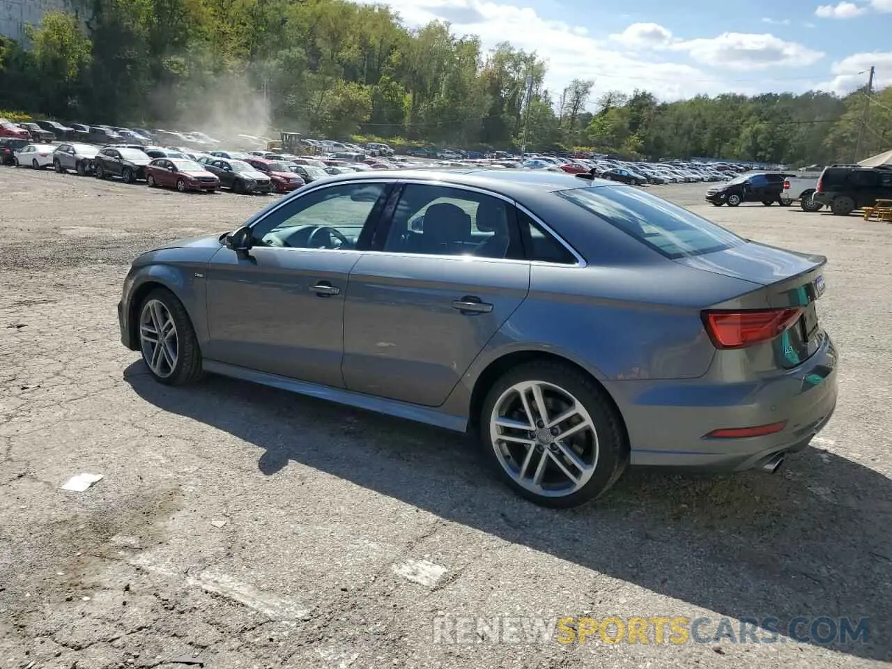 2 Photograph of a damaged car WAUJEGFF8KA111819 AUDI A3 2019