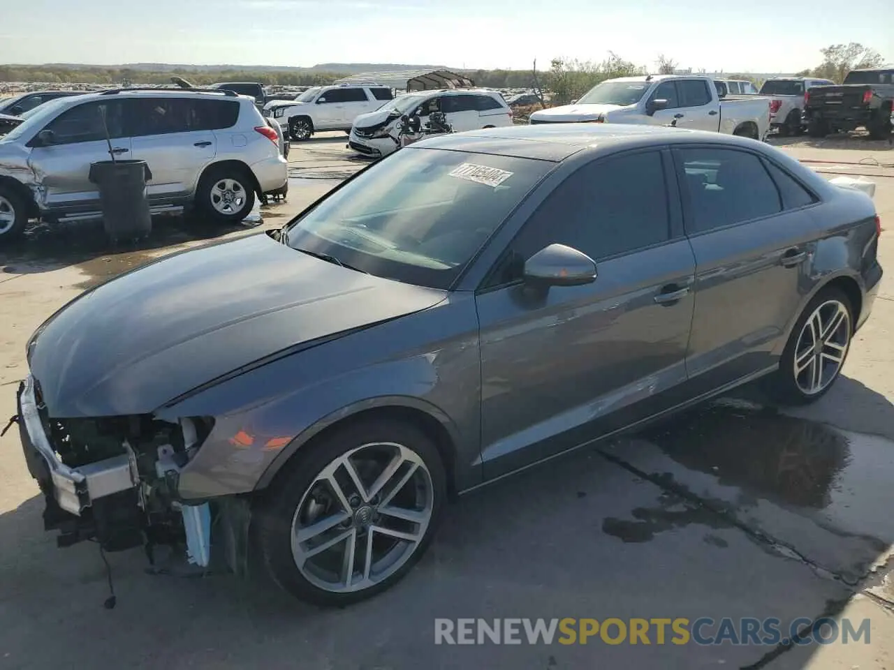 1 Photograph of a damaged car WAUAUGFF0LA104688 AUDI A3 2020