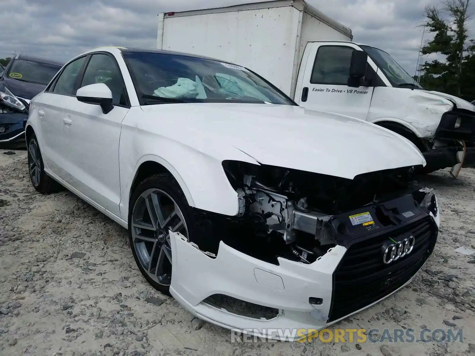 1 Photograph of a damaged car WAUAUGFF1LA033064 AUDI A3 2020