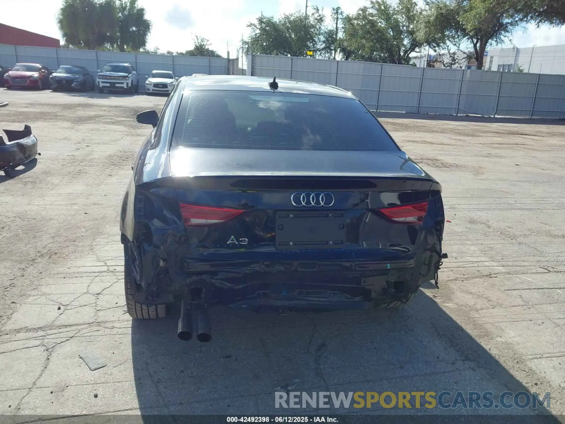 16 Photograph of a damaged car WAUAUGFF1LA097556 AUDI A3 2020