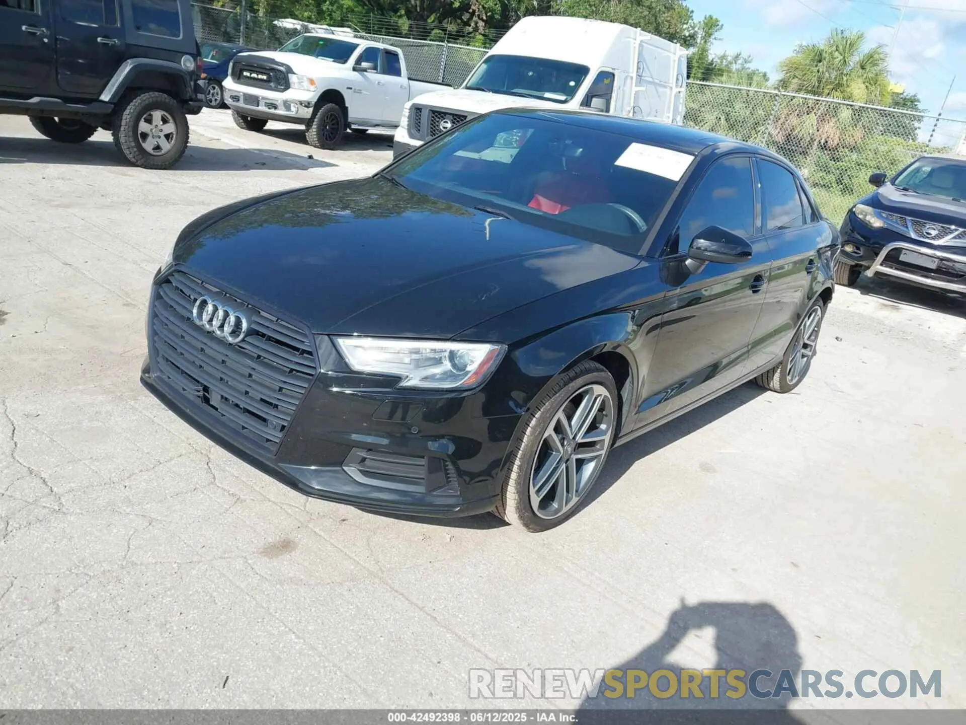 2 Photograph of a damaged car WAUAUGFF1LA097556 AUDI A3 2020