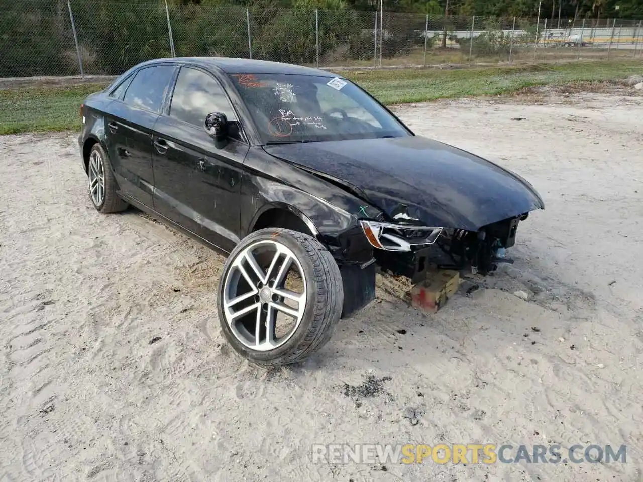 1 Photograph of a damaged car WAUAUGFF2LA000901 AUDI A3 2020