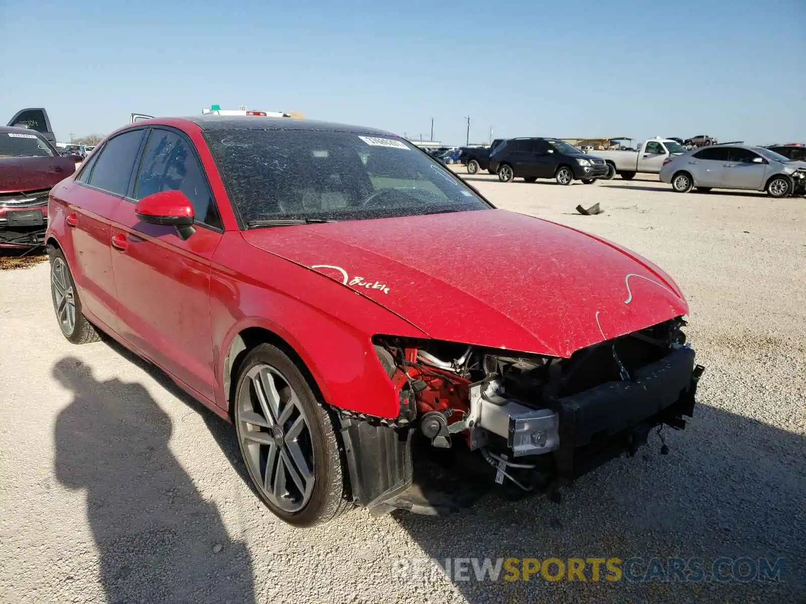 1 Photograph of a damaged car WAUAUGFF2LA002230 AUDI A3 2020