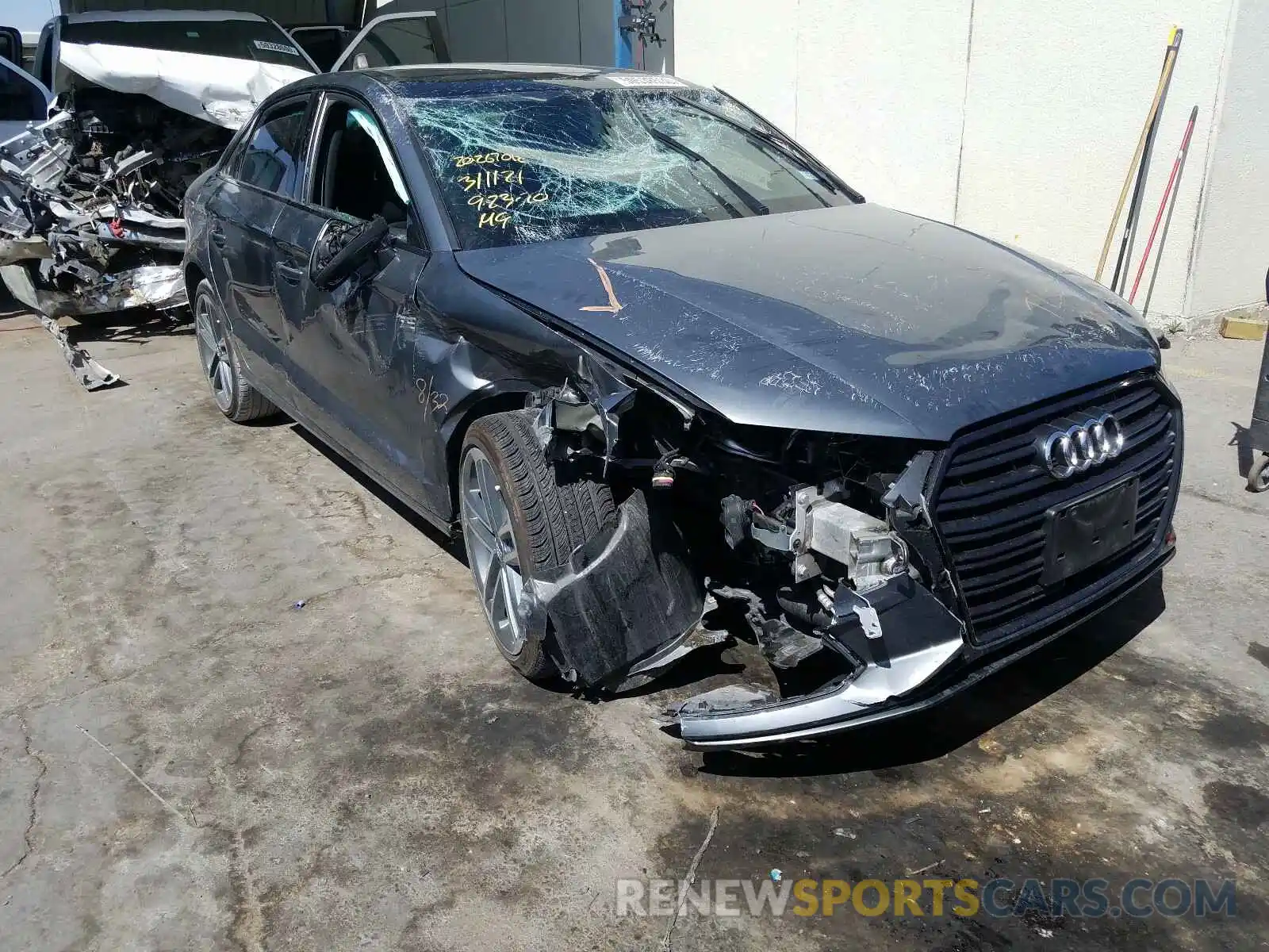 1 Photograph of a damaged car WAUAUGFF2LA028911 AUDI A3 2020