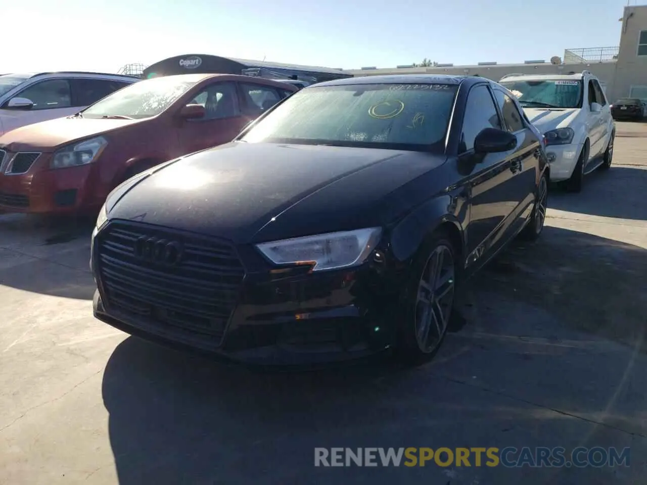 2 Photograph of a damaged car WAUAUGFF3LA019778 AUDI A3 2020