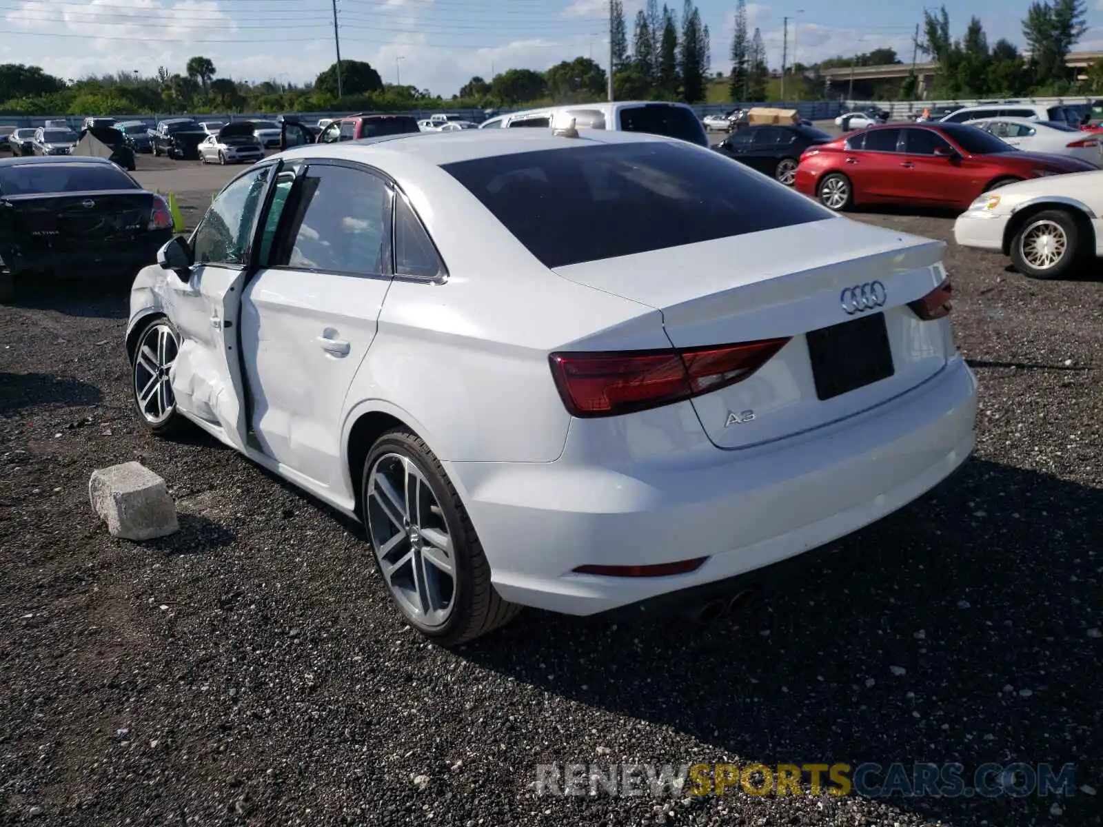 3 Photograph of a damaged car WAUAUGFF4LA006165 AUDI A3 2020