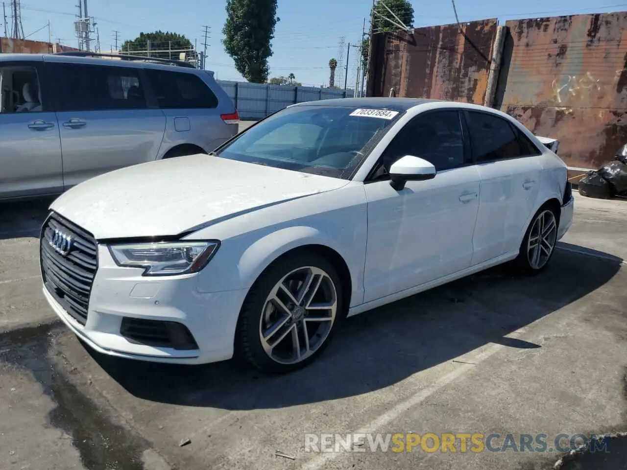 1 Photograph of a damaged car WAUAUGFF4LA102491 AUDI A3 2020