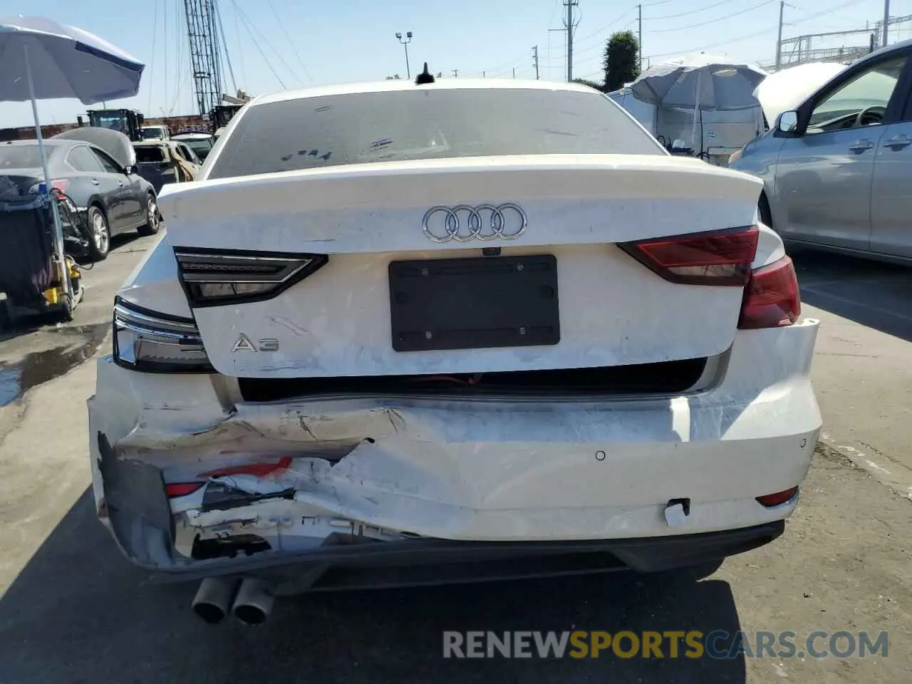 6 Photograph of a damaged car WAUAUGFF4LA102491 AUDI A3 2020