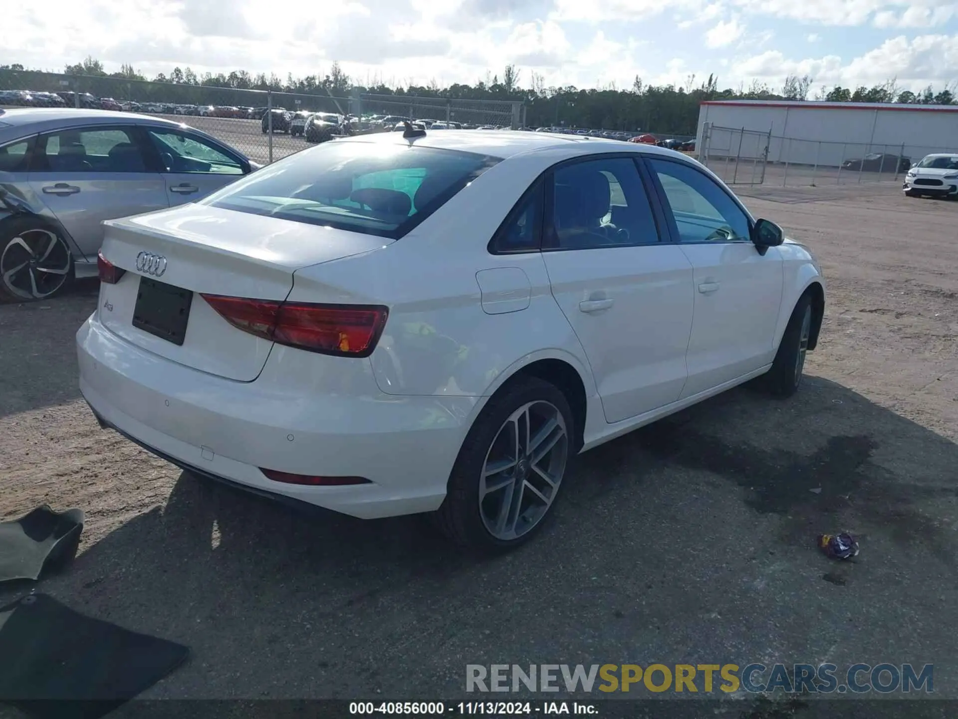 4 Photograph of a damaged car WAUAUGFF4LA103432 AUDI A3 2020