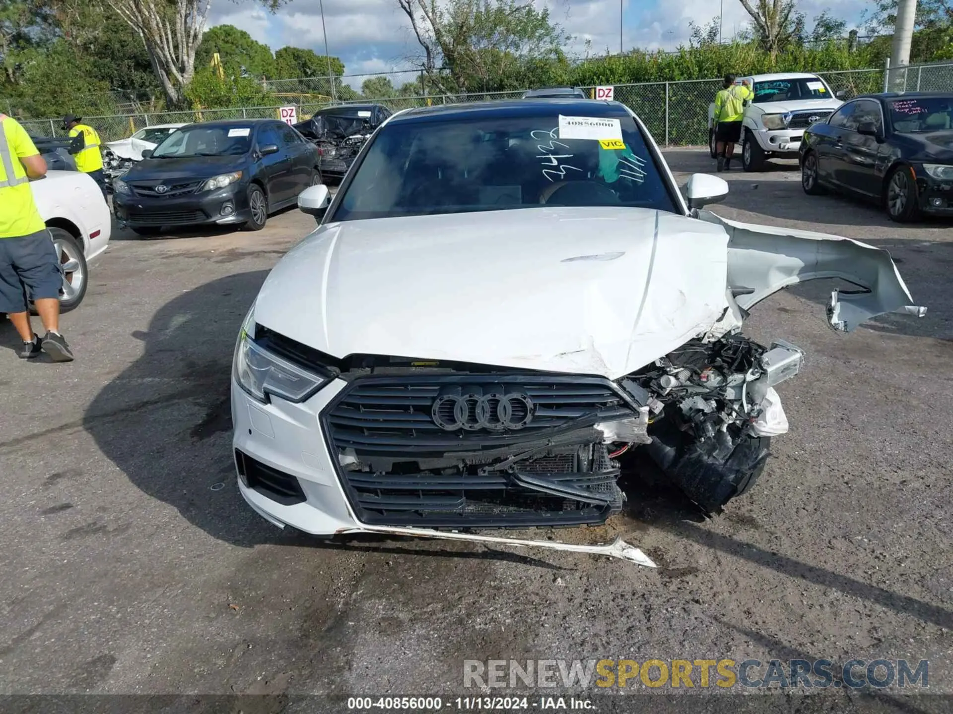 6 Photograph of a damaged car WAUAUGFF4LA103432 AUDI A3 2020