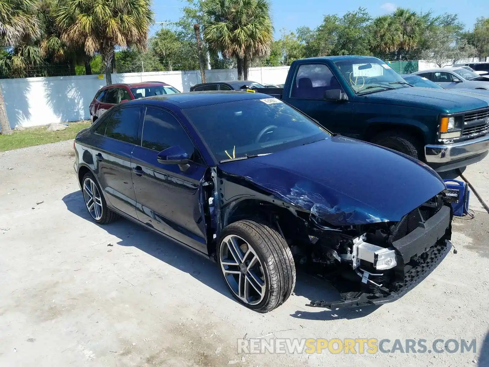 1 Photograph of a damaged car WAUAUGFF5LA097883 AUDI A3 2020