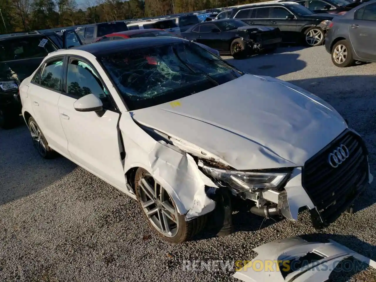 1 Photograph of a damaged car WAUAUGFF7LA099554 AUDI A3 2020