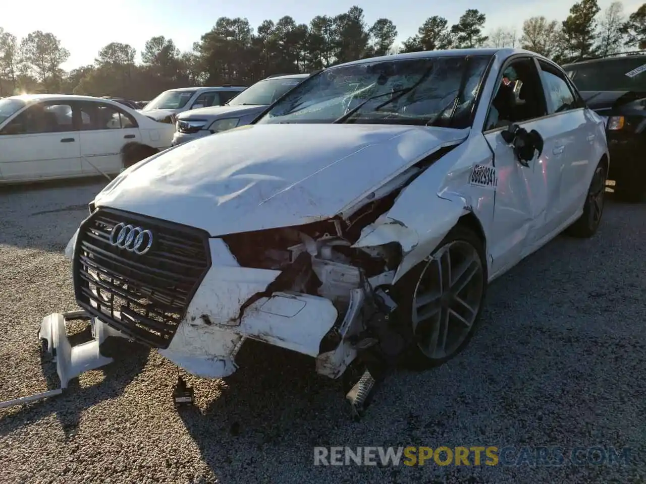 2 Photograph of a damaged car WAUAUGFF7LA099554 AUDI A3 2020